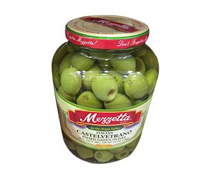 Mezzetta Castel Vetrano Olives 25 OZ.
