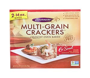 Crunchmaster Multi-Grain Crackers 6 Seed 28 OZ.