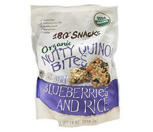 180 Snacks Organic Nutty Quinoa Bites 18 OZ.