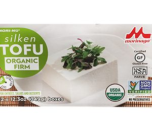Morinaga Organic Silken Firm Tofu 12 CT / 12.3 OZ Boxes