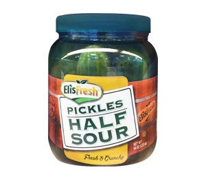 Elis Fresh Half Sour Pickles - 54 oz
