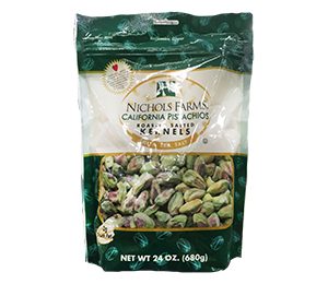 Nichols Farms California Pistachios Roasted & Salted 24 OZ