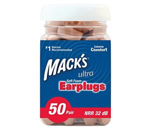 Mack's Ultra Soft Foam Earplugs - 50 Count