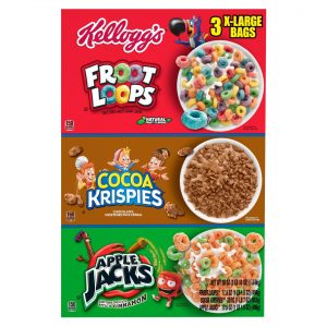 Kellogg Tri-Fun Cereal Pack, 58 oz.