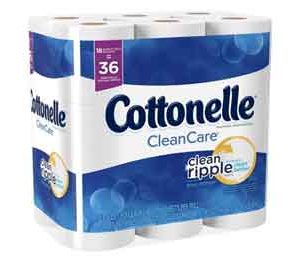 Cottonelle Clean Care Toilet Paper - 18 Double Rolls