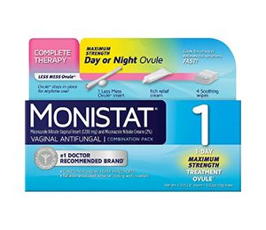 Monistat Complete Therapy Treatment Ovule Antifungal Cream - 0.32 oz