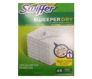 Swiffer Sweeper Dry HD Sweeping Cloth Refills, 50 Count