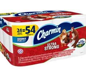 Charmin Ultra Strong Toilet Paper- 24 Double Plus Roll