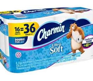 Charmin Ultra Soft Toilet Paper - 16 Double Plus Rolls