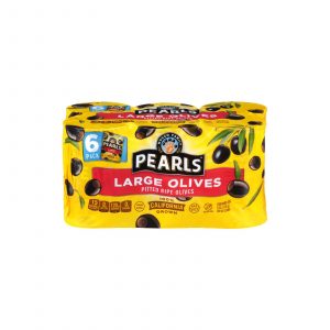 Musco Black Pearl Large Pitted Olives, 6 ct./6 oz.