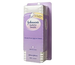 Johnson's Safety Swabs, 185 ea