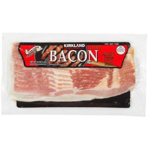 Kirkland Signature Lower Sodium Bacon 4/1 lb