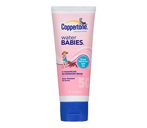 Coppertone Water BABIES Sunscreen Lotion with SPF 50 - 3 oz