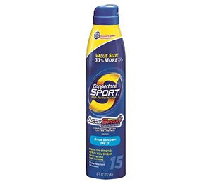 Coppertone SPORT AccuSpray SPF 15 Sunscreen 8oz
