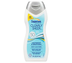 Coppertone Clearly Sheer Beach/Pool SPF 50+ Lotion - 5 oz