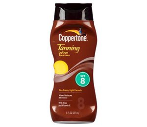 Coppertone Sunscreen Lotion SPF 8