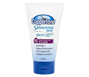 Coppertone Sensitive Skin Faces Sunscreen SPF 50 - 2 oz