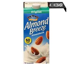 Blue Diamond Original Almondmilk, 60 Calories, Half Gallon