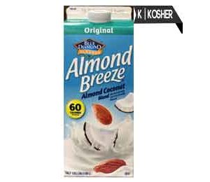 Blue Diamond Almond Coconut Blend, 60 Calories, Half Gallon