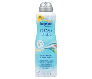 Coppertone Clearly Sheer Spray Sunscreen SPF 50