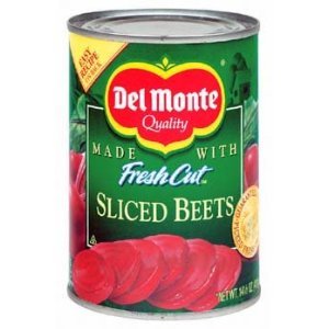 Del Monte Canned Beets Sliced Canned - 14.5oz