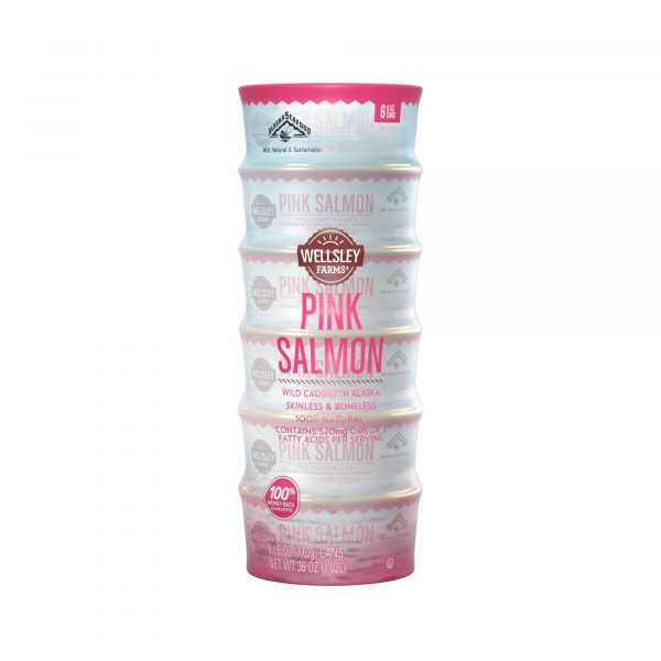 Wellsley Farms Pink Salmon, 6 ct./6 oz.