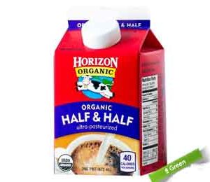 Horizon Organic Half and Half, 1-Pint