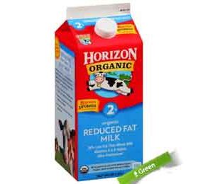 Horizon Organic 2% Reduced-Fat Milk, 8 Grams of Protein, Half Gallon