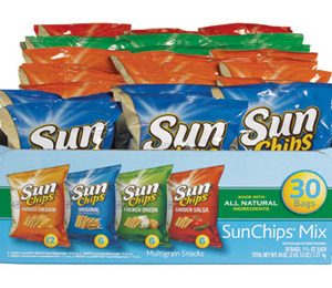 Frito Lays Single Serve Variery Pack Sunchips - 30 CT