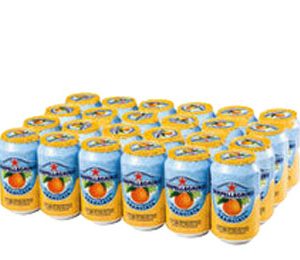 San Pellegrino Sparkling Organge - 11oz Cans  - 24 Pack