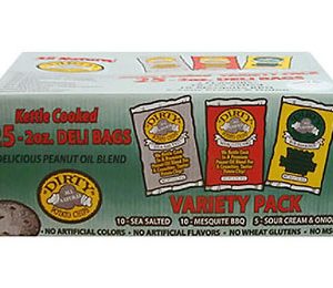Dirty Potatoe Chips Variety Pack - 2oz Bags - 25 Pack
