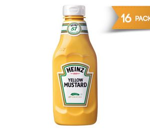 Heinz Squeeze Yellow Mustard - 12 oz - 16 Pack