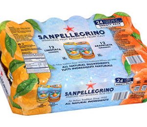 San Pellegrino Flavored Sparkling Water Variety 11oz Cans - 24 Pack