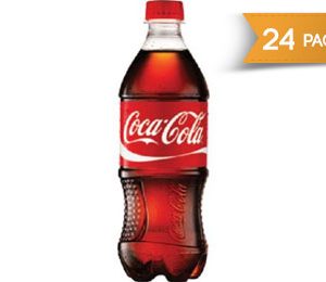 Coca Cola Classic 20oz Plastic Bottles - 24 Pack