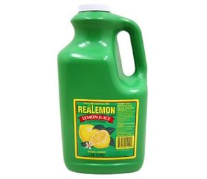 Real Lemon 100% Lemon Juice 1 Gallon