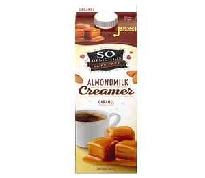 So Delicious Dairy Free Caramel-Flavored Almond Milk Creamer, One Quart