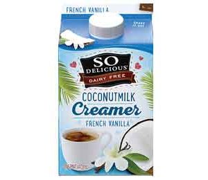 So Delicious Dairy-Free, French Vanilla-Flavored Coconut Milk Creamer, One-Pint