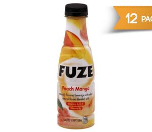 Fuze Mango Peach 16oz - 12 Pack