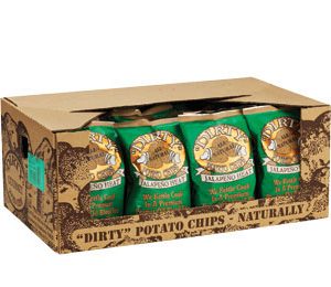 Dirty Jalapeno Heat Chips - 2 oz - 25 Pack