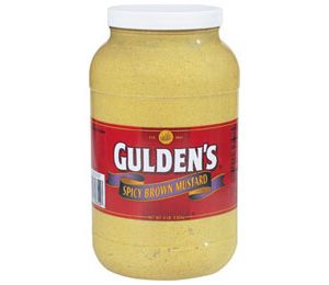 Guldens Spicy Brown Mustard - 1 Gallon