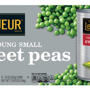 Le Sueur Very Young Small Sweet Peas, 8 pk./15 oz.