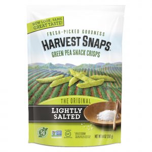 Harvest Snaps Lightly Salted Green Pea Crisps, 14 oz.
