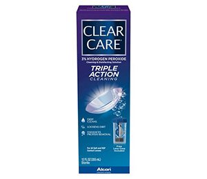 Clear Care Triple Action Cleaning and Disinfecting Solution