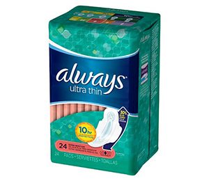 Always Ultra Pads Extra Heavy Day w/Flexi Wings - 24 count