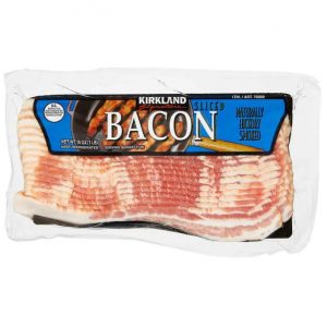 Kirkland Signature sliced bacon 4/1 lb