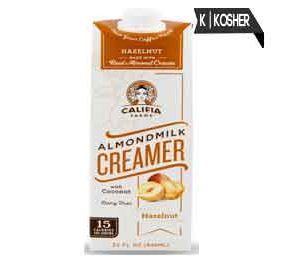 Califia Farms Hazelnut-Flavored Almond Milk Creamer with Coconut, 32 Oz