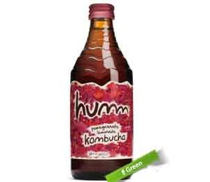 Humm Organic Pomegranate Lemonade Kombucha, 14 Oz