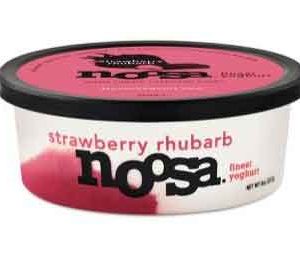 Noosa Strawberry Rhubarb Yogurt, 8 oz