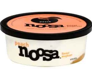 Noosa Peach Finest Yogurt, 8 oz