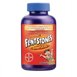 Flintstones Complete Chewable Vitamin Tablets, 200 ct.